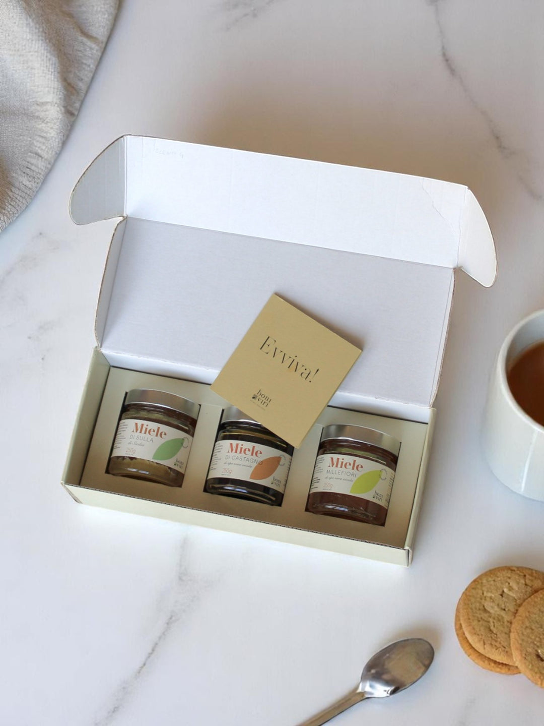 Sicilian Organic Honey Trio - Bestseller