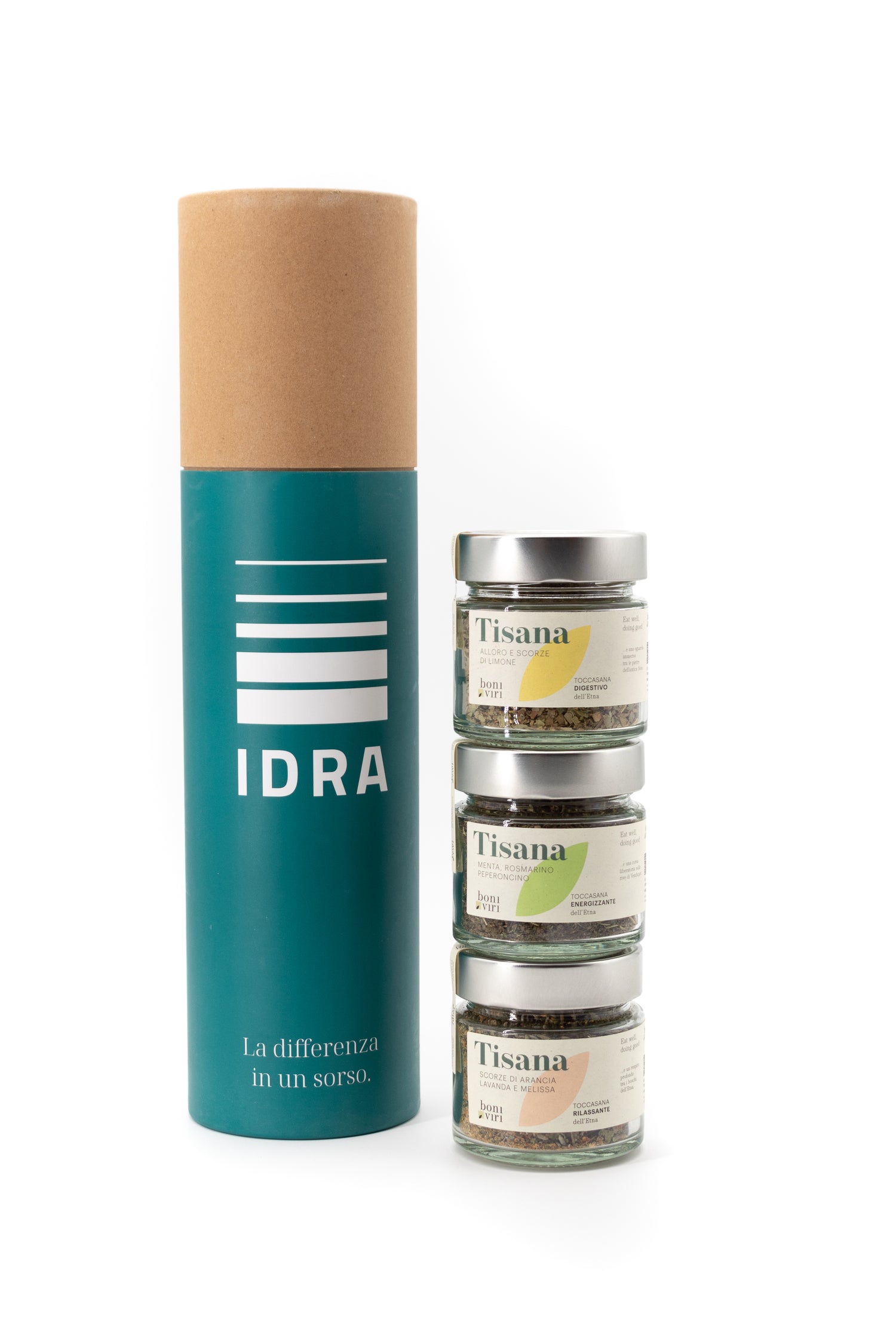 Idra Living water filter jug with Boniviri herbal teas