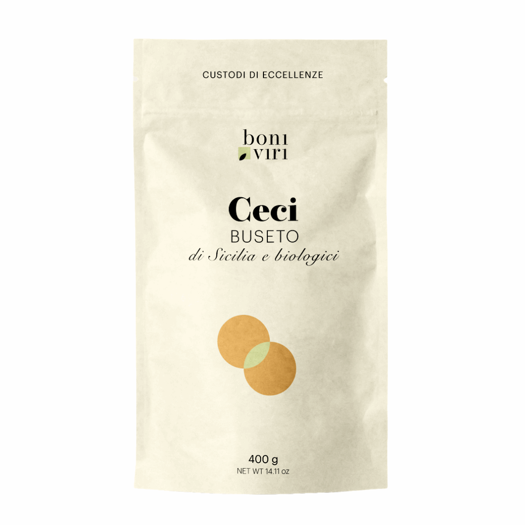 Ceci Buseto Biologici un pacco da 400gr