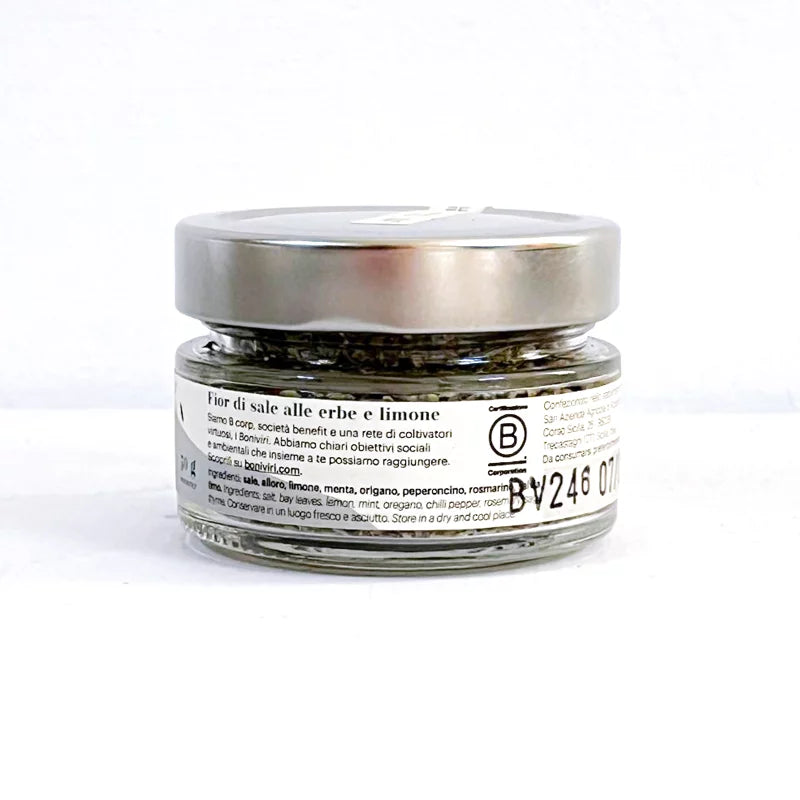 Herbal and Lemon Salt Fleur de Sel