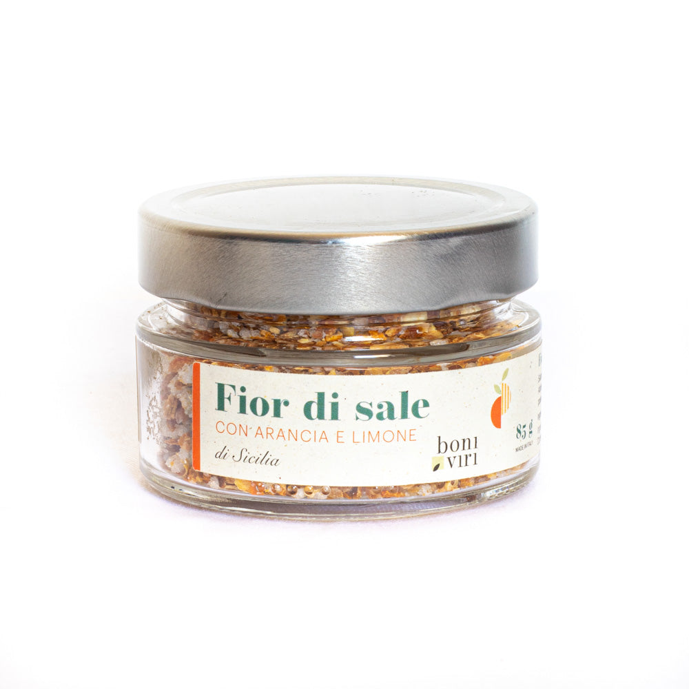 Orange and Lemon Salt Fleur de Sel