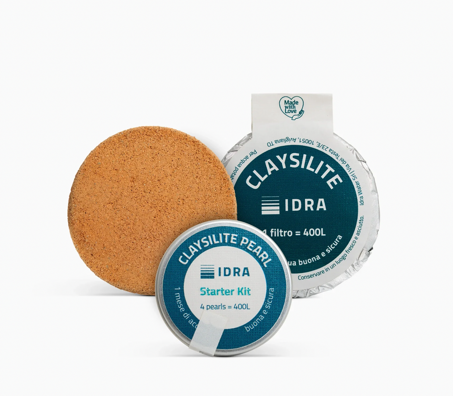 Idra Living water filter jug with Boniviri herbal teas