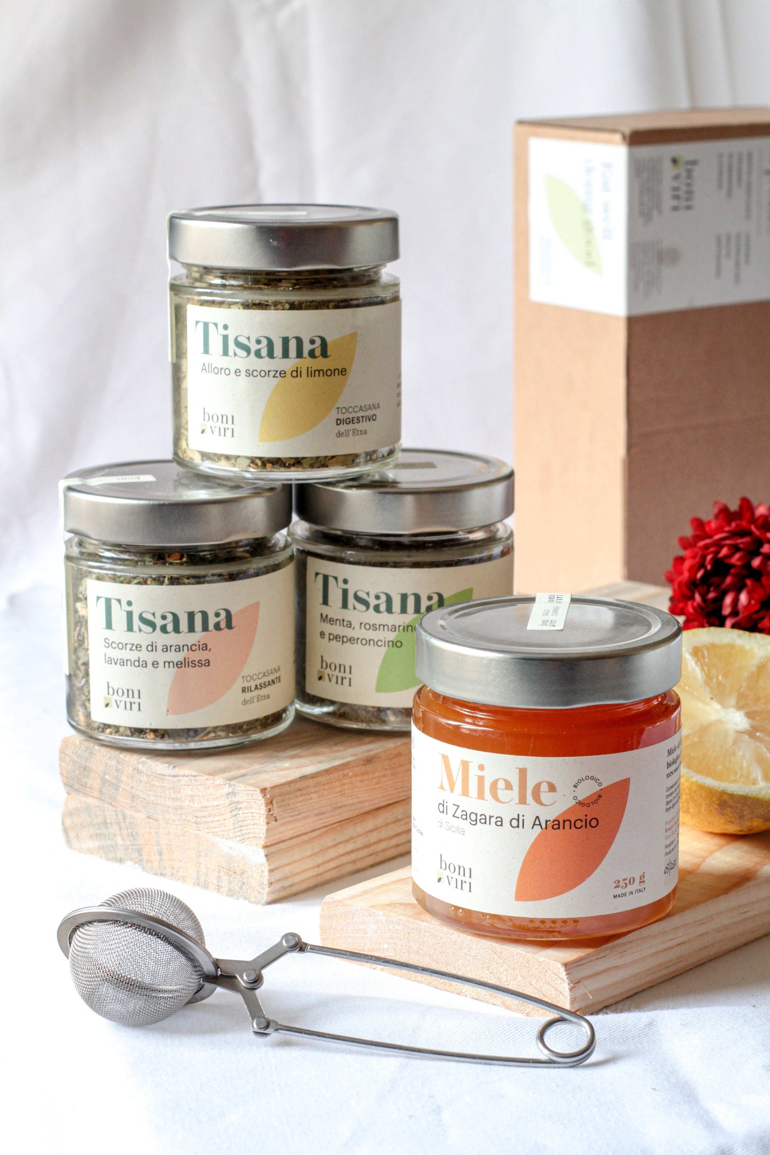 Take a Breath - Box con Tisane e Miele