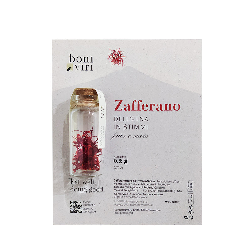 Zafferano dell'Etna 0.3 grammi in pistilli