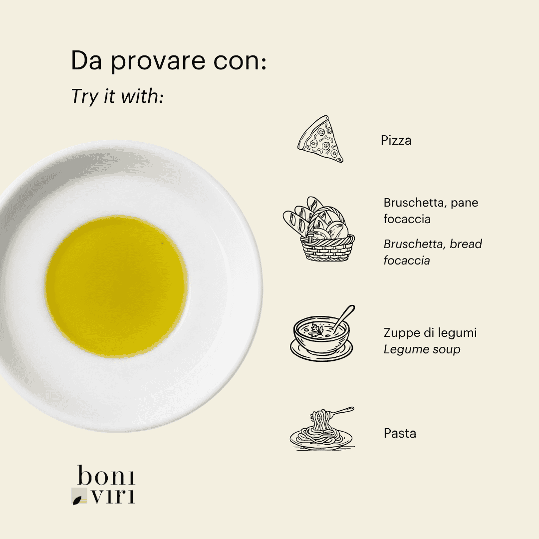Olio Extravergine di Oliva Biologico "Il Tenace" - fruttato medio/intenso 100% Italiano