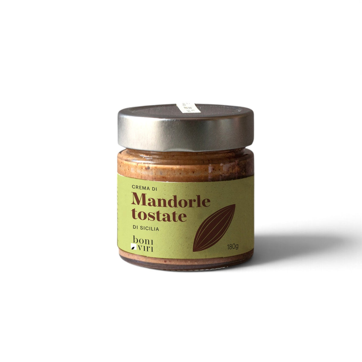 Crema di mandorle tostate con buccia