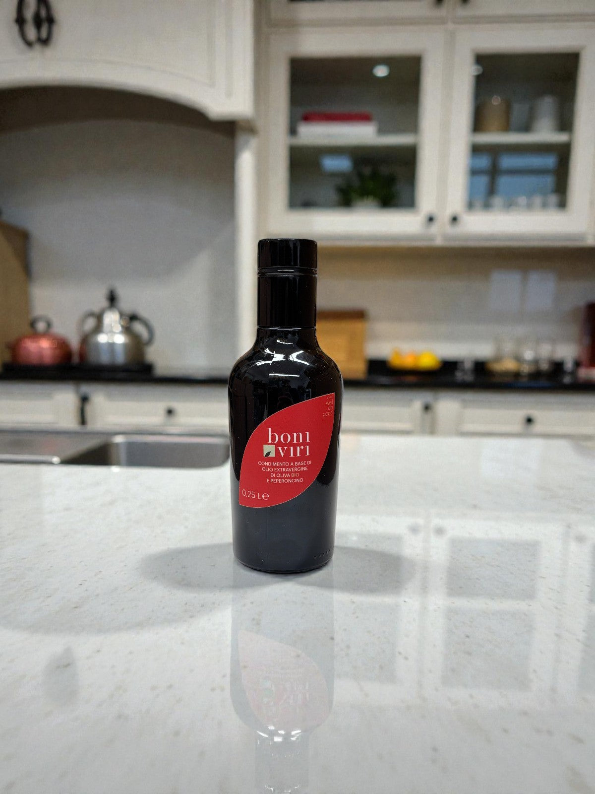 Olio EVO biologico al peperoncino 250 ml