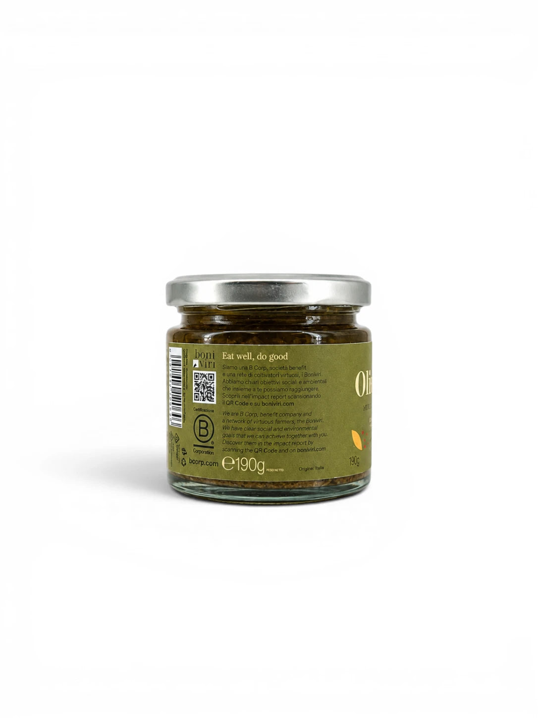 Paté di Olive Verdi 190gr