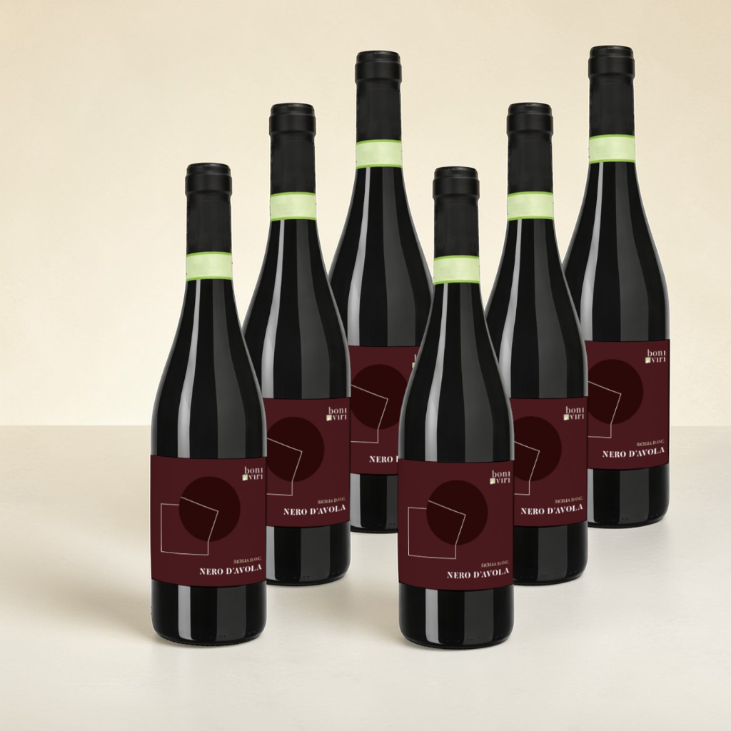 Nero d'Avola Vino Rosso Siciliano Bio