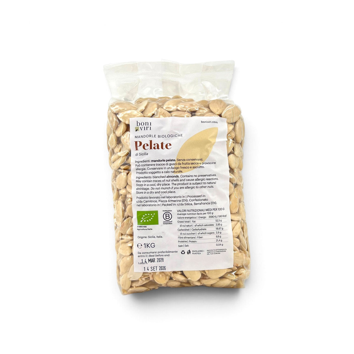 Natural Pizzuta d'Avola Almond