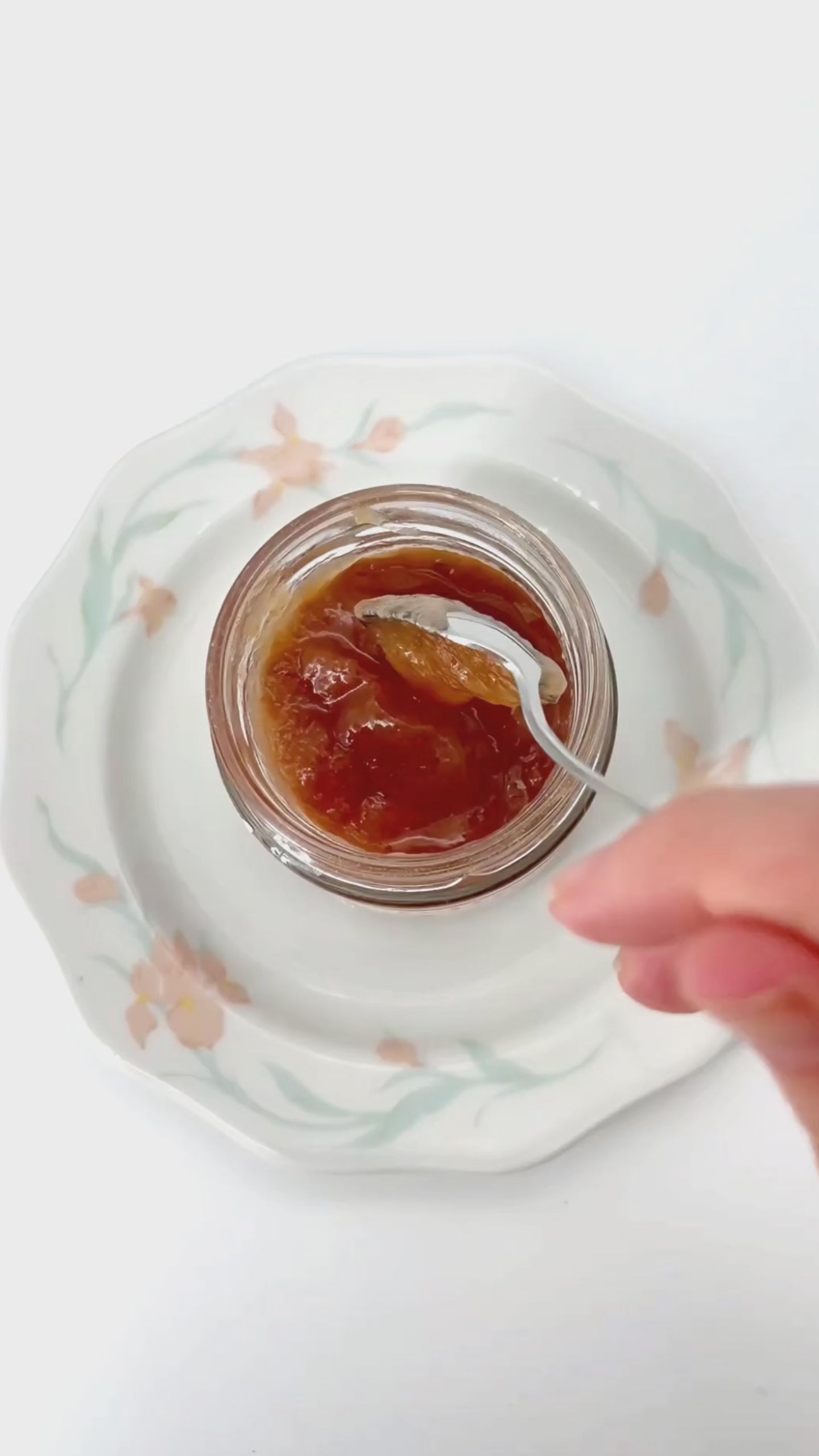 Confettura extra biologica di pesca varietà Tabacchiera